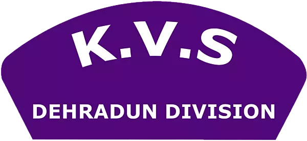Left Shoulder Badge K.V.S. Dehradun Division