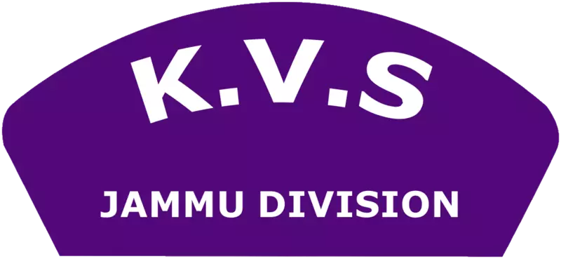 Left Shoulder Badge K.V.S. Jammu Division