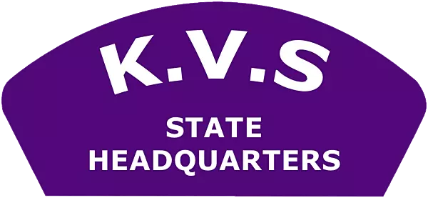 Left Shoulder Badge K.V.S. State Headquarter