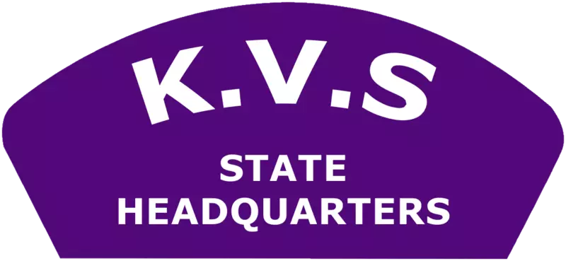 Left Shoulder Badge K.V.S. State Headquarter
