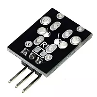 Back view of analog temperature sensor module Back view of analog temperature sensor module