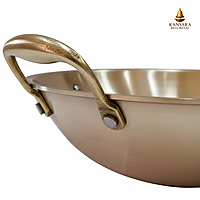 PURE TIN BRONZE KADAI 8'' PURE TIN BRONZE KADAI 8''