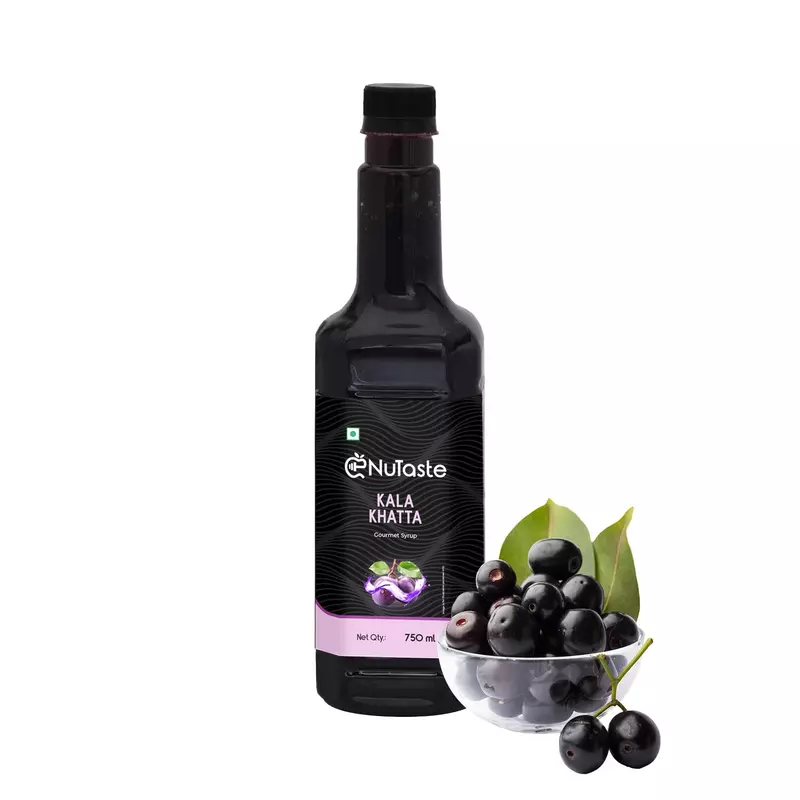 Nutaste - Kala Khatta Syrup 750 ML