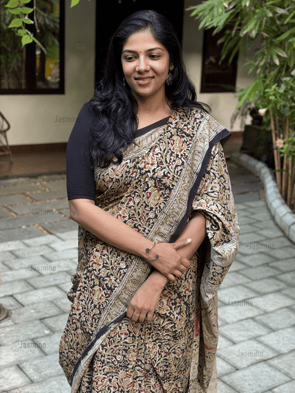 Vasanthi - వసంతి ( Kalamkari Pure cotton sarees )