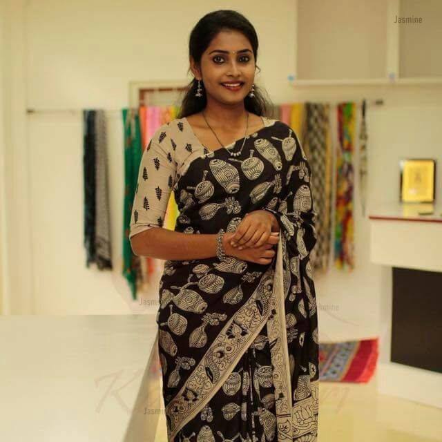 Harsha - హర్ష ( Kalamkari Pure cotton sarees )
