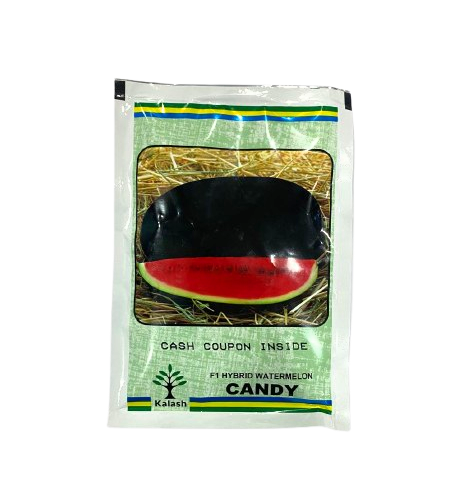 BSS 360 Candy F1 Hybrid Watermelon Seeds by Kalash Seeds