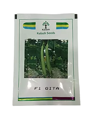 Kalash Seeds Sponge Gourd Gita F1 – 50gm