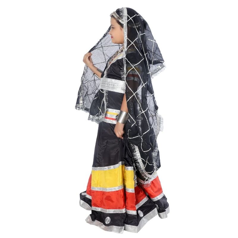 Kalbelia Dance Fancy Dress Costume