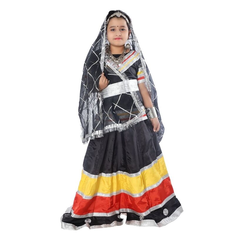 Kalbelia Dance Fancy Dress Costume