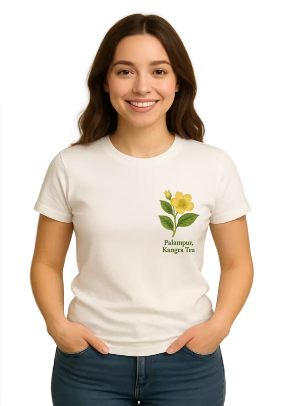 Kangra Tea White T-Shirt