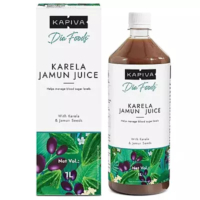 KAPIVA Karela Jamun Juice- 1ltr