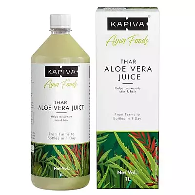 KAPIVA Thar Aloe Vera Juice (with Pulp)- 1ltr