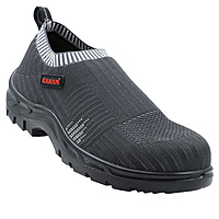 Karam Safety Shoe - Grey Flytex Upper ,C.T- SD,Black PU Sole,LA -CE Marked -FS201FN(FWSAMN)