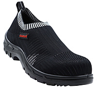 Karam FS-208 | Single Density | Flyknit Sporty | Composite Toe Fabric Safety Shoe | ISI Marked