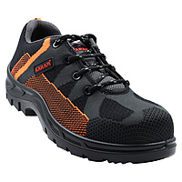 Karam FS-210 | Single Density | Flyknit Sporty | Composite Toe Fabric Safety Shoe | ISI Marked