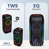 Iron Beats IV Party Speaker | RGB LED Lights | 1 Year Warranty