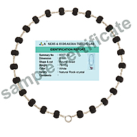 Original Karungali Mala with Silver Tied