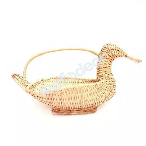Wicker Duck Basket