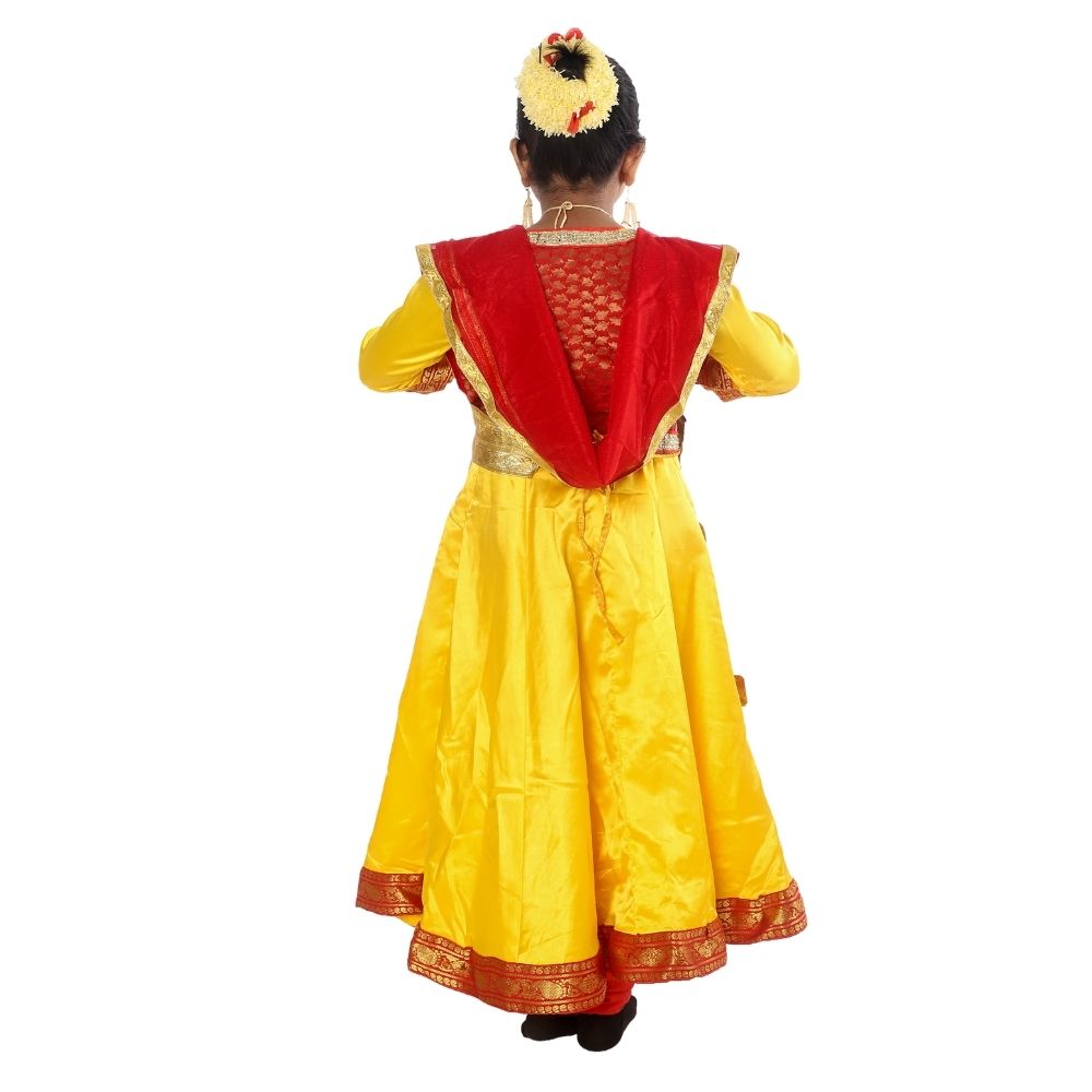 Kathak Dance Anarkali Costume Kathak Dance Anarkali Costume