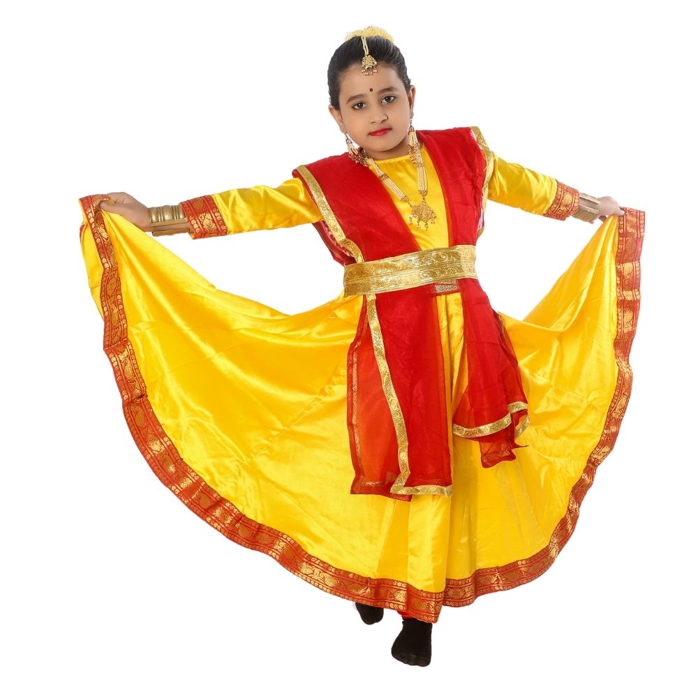 Kathak Dance Anarkali Costume Kathak Dance Anarkali Costume