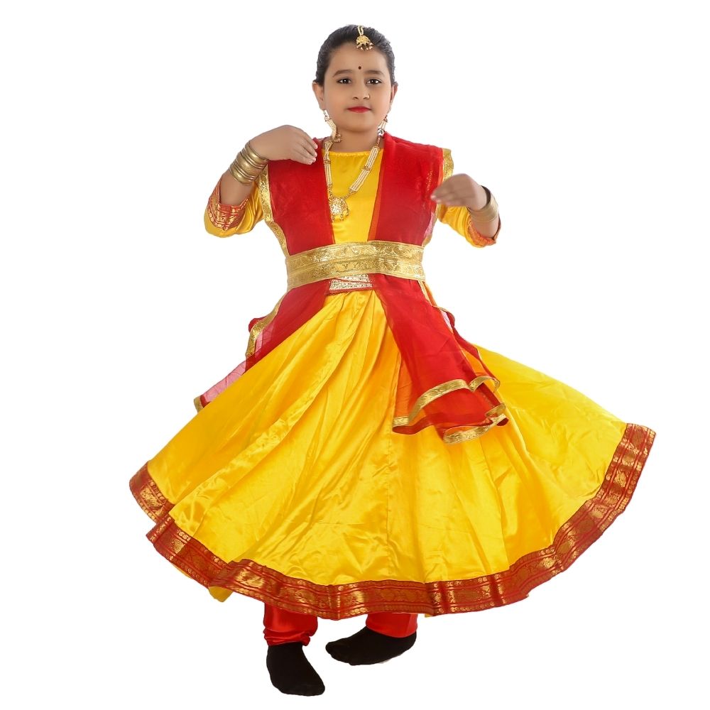 Kathak Dance Anarkali Costume Kathak Dance Anarkali Costume