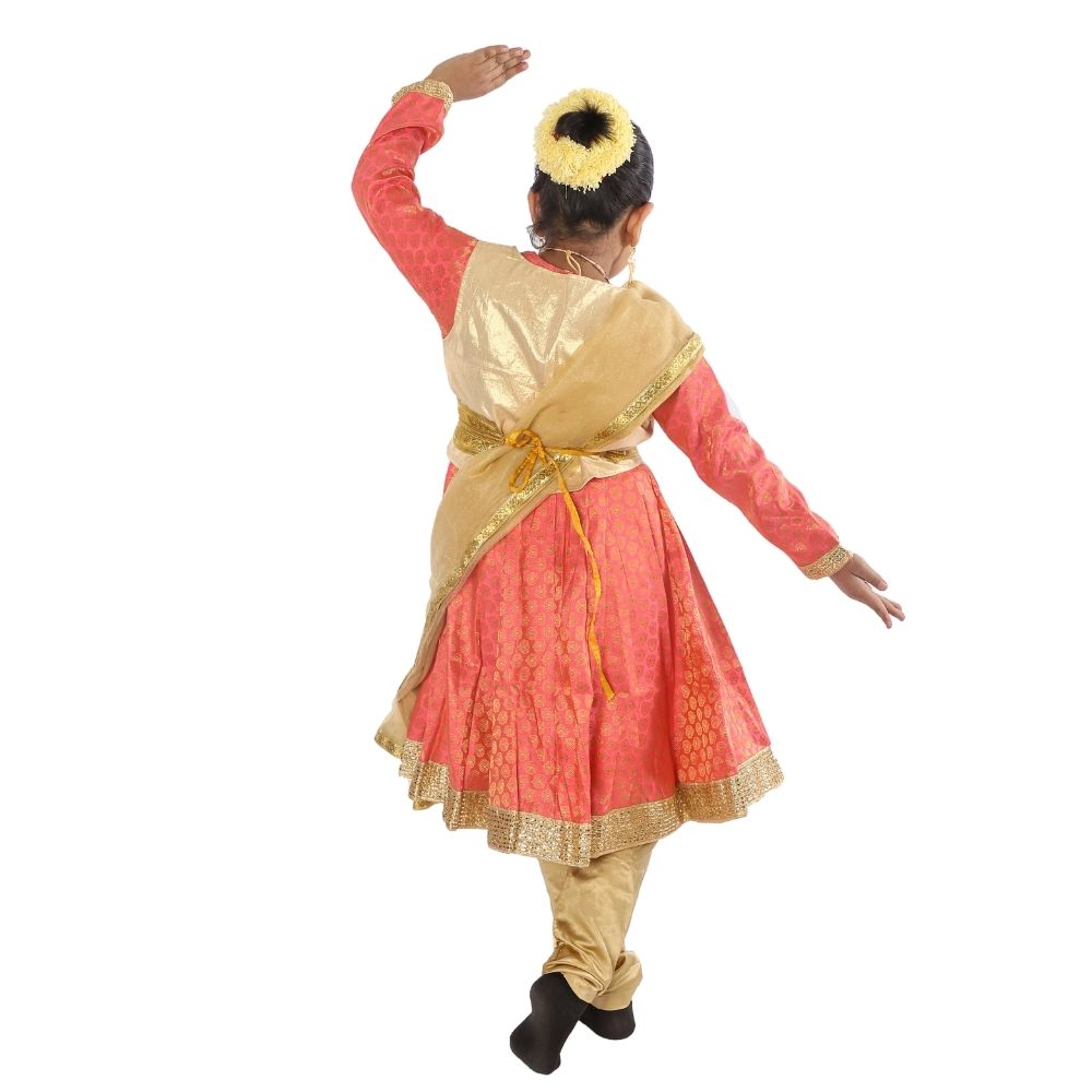 Kathak Dance Dress Anarkali Style Kathak Dance Dress Anarkali Style