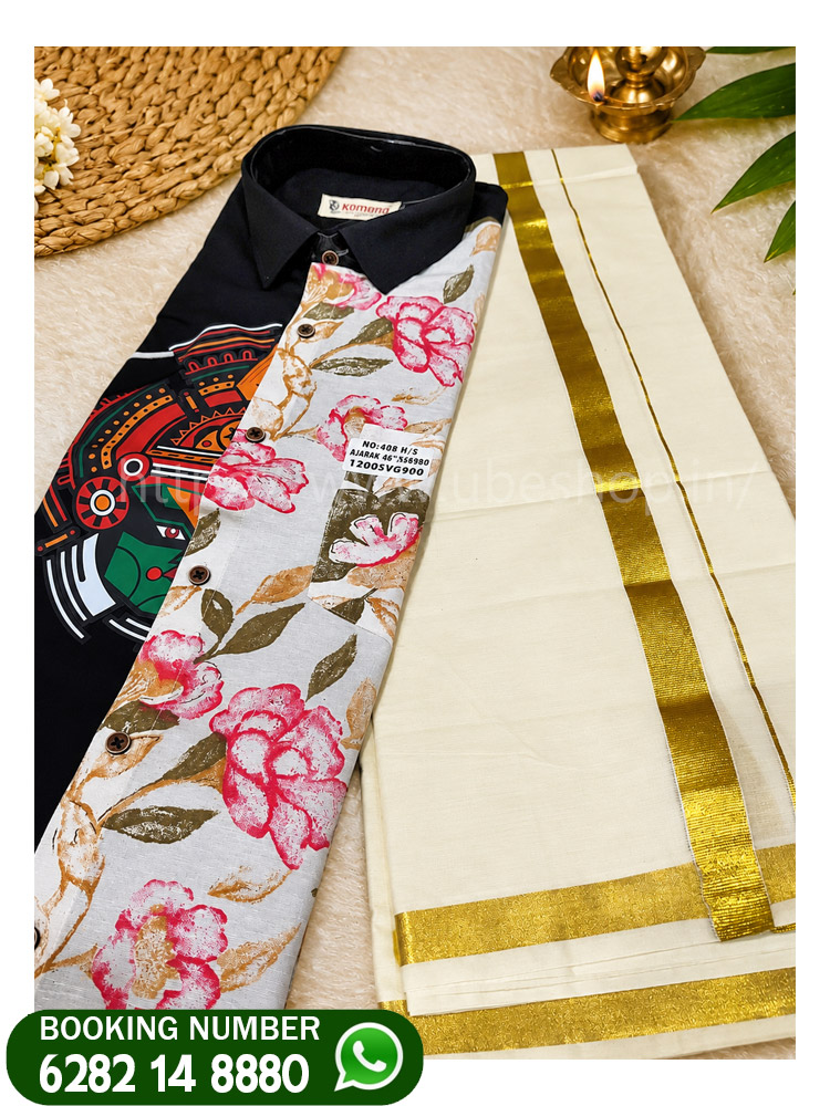 Kathak-Fusion-Classic-Shirt-&-Kasavu--2026-Mundu-Combo-Onam-Siz-40 Kathak-Fusion-Classic-Shirt-&-Kasavu--2026-Mundu-Combo-Onam-Siz-40