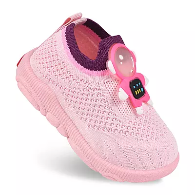 Kats Flykids Unisex Toddler Walking Slip on Trendy Casual Shoes with Musical Chu-Chu