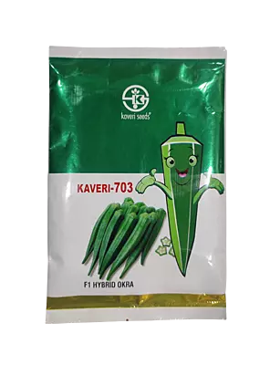 F1 Hybrid Okra KAVERI-703 by Kaveri Seed Company Limited