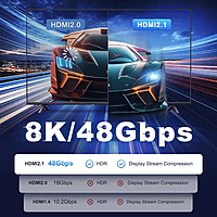 Kelingtone 8K HDMI 2.1 Fiber Optic Cable – Ultra High Speed | 8K UHD | Audio & Video