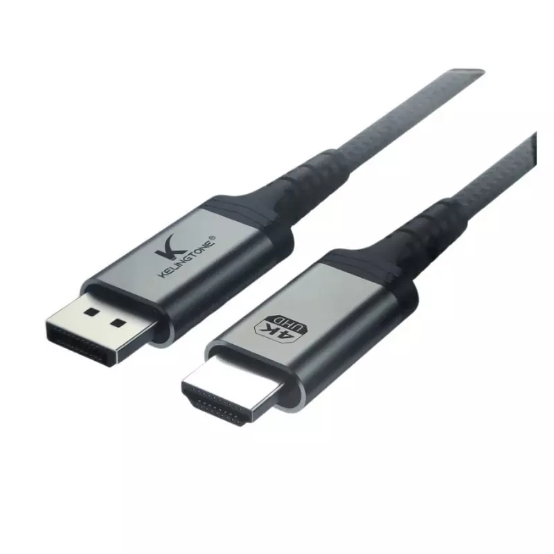 Kelingtone DisplayPort to HDTV Cable – 3 Meter | High Resolution | Audio & Video