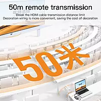 Kelingtone HDMI Extender 50M – Long Range Signal Extension | Stable Video Transmission