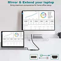Kelingtone Mini DisplayPort to HDTV Converter – Digital Adapter | Audio & Video Output