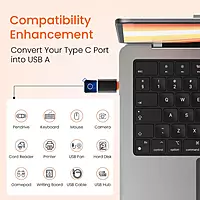 Kelingtone USB Male to Type-C Female Adapter – Data Sync & Charging | Compact Design