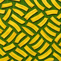 Kerala Jackfruit Chips spread neatly showing crisp golden slices – Worth2Deal