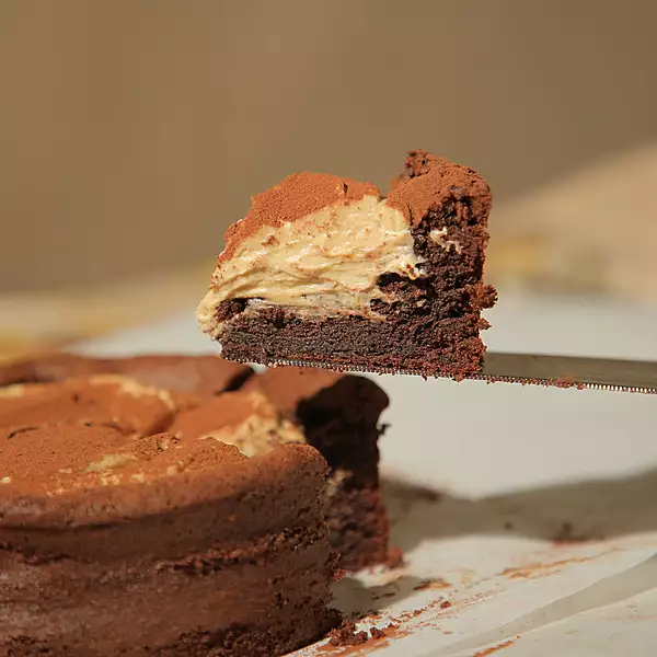 Keto Coffee Cloud Cake