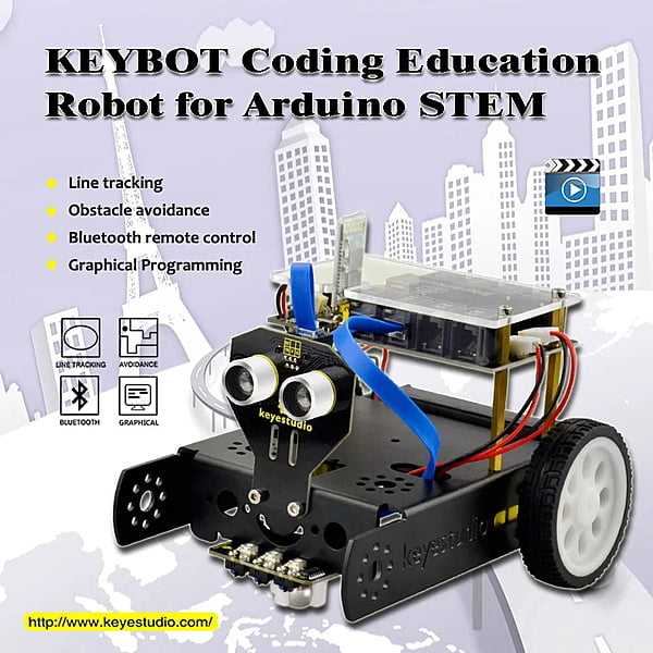 Keyestudio KS0353 KEYBOT Coding Education Robot smart car Keyestudio KS0353 KEYBOT Coding Education Robot smart car