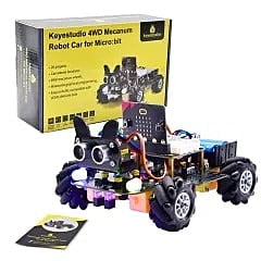 Keyestudio 4WD Mecanum Wheel Robot Car Kit With Microbit Board