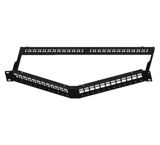 Digisol Channel SCS 24 Port, UTP, Angled Blank Patch Panel