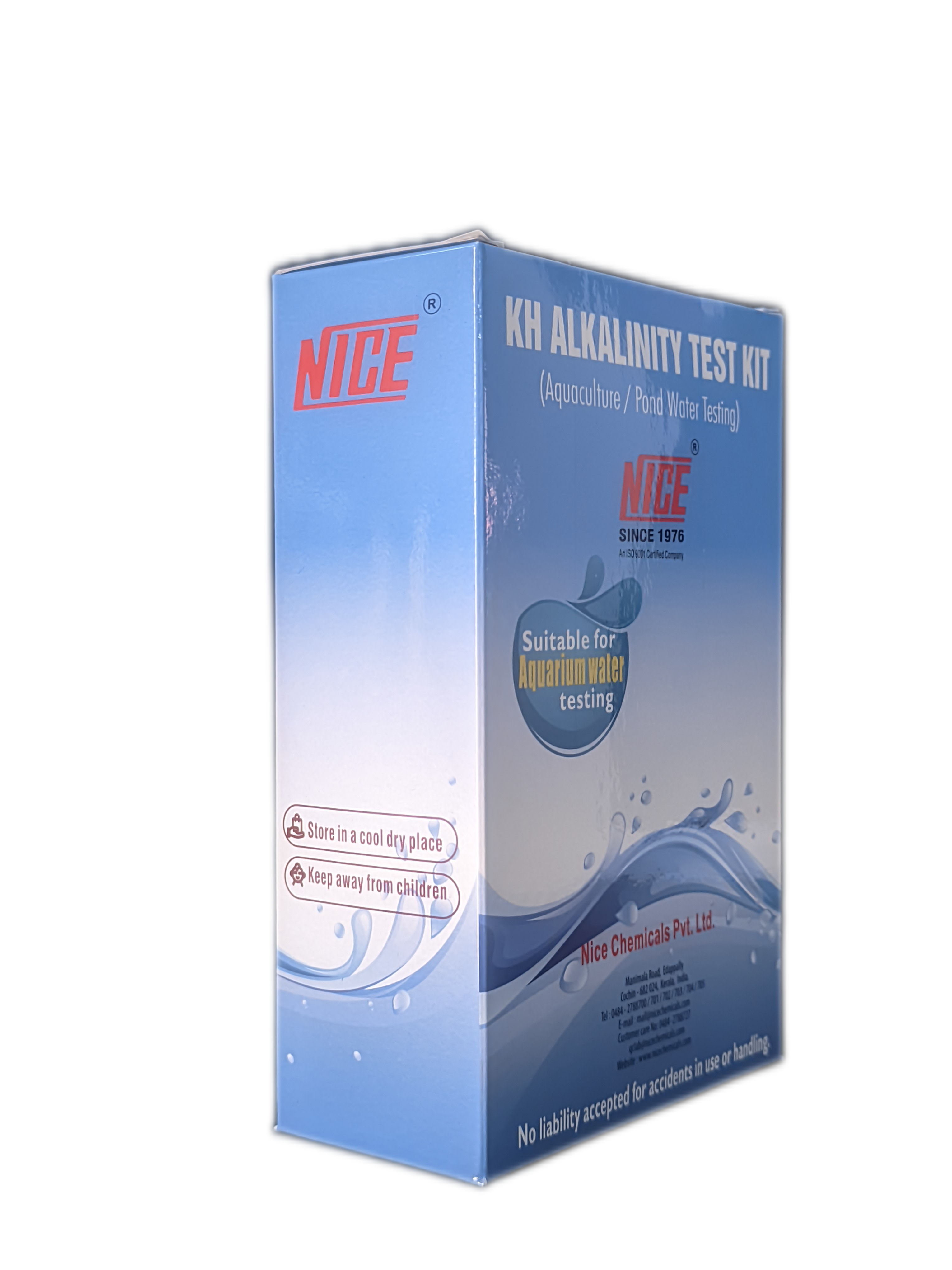 KH Alkalinity Test Kit 200Test NICE for Aqua Culture/Pond Water Testing