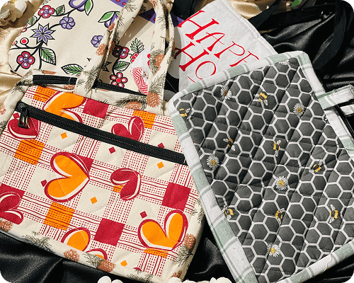 Handcrafted Khadi cotton bags