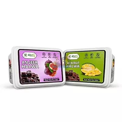 Khadya Anjeer Halwa & Jackfruit Halwa combo- 500g