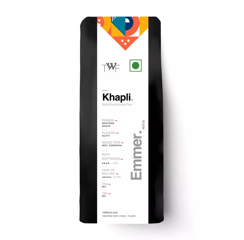 Khapli (Emmer) Flour 1 Kg - TWF