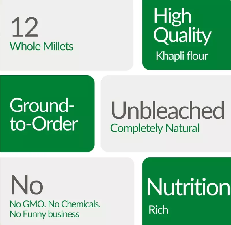 Khapli With Millets Flour 1 Kg - TWF