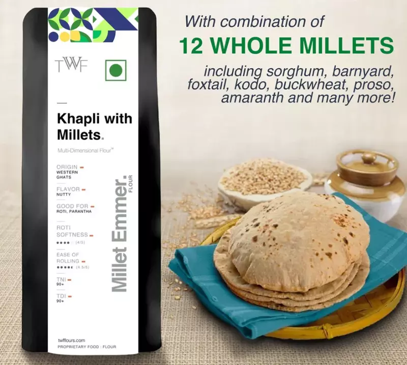 Khapli With Millets Flour 1 Kg - TWF