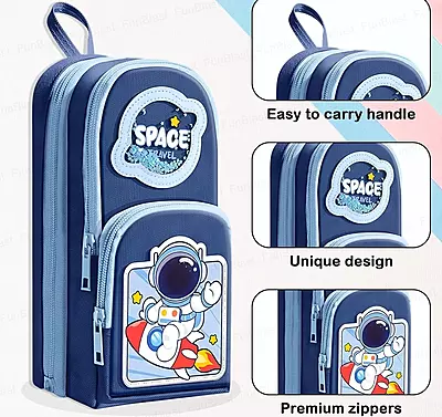 Kids High Quality Pencil Pouch with Multi Pockets
