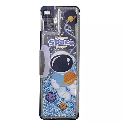 Kids Magnetic Pencil Case with 2 Sharpener Heads