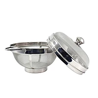 Granny kitchen Stainless Steel Fruit and Vegetable Basket with Lid