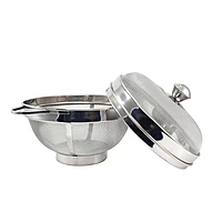 Granny kitchen Stainless Steel Fruit and Vegetable Basket with Lid