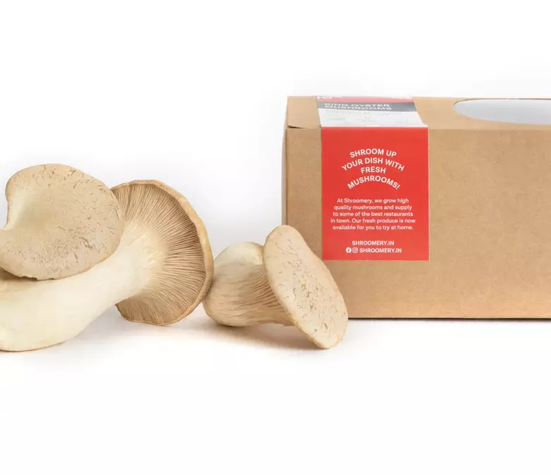 King Trumpet Mushrooms 200 Gms